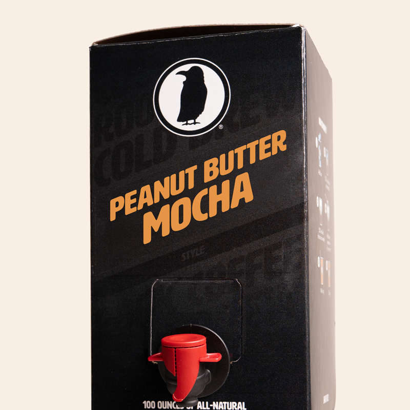 ANちょびー Peanut Butter Mocha Cold Brew Box, 100 oz | Rook Coffee