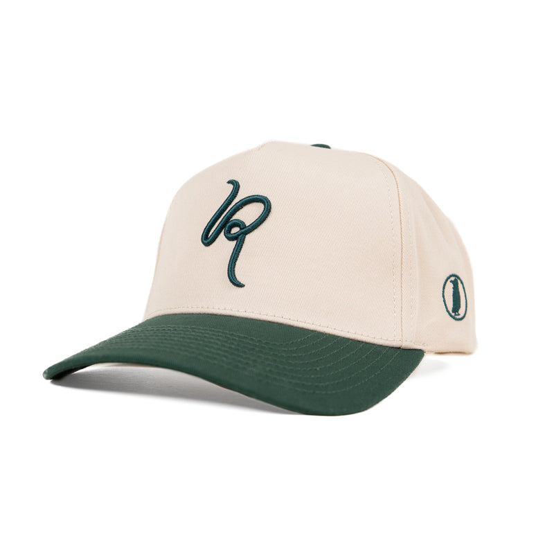 Vintage Snapback - Green/Natural