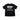 Black tee shirt with 'Rook Coffee Racing Team 2010' and racing flags in white print.