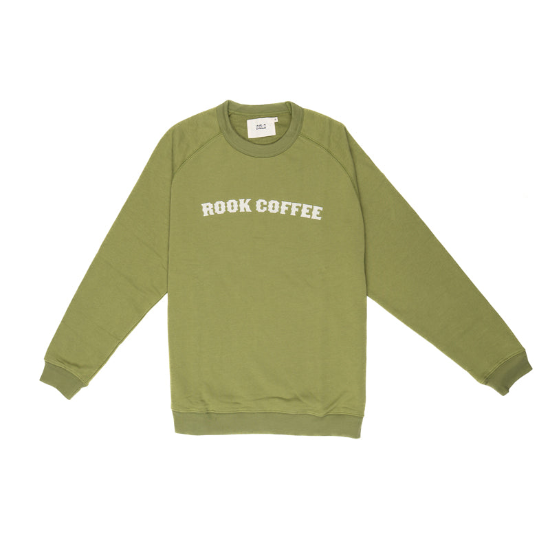 Felt Letter Crewneck - Cactus