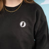 Flavor - Embroidered Crewneck - Black