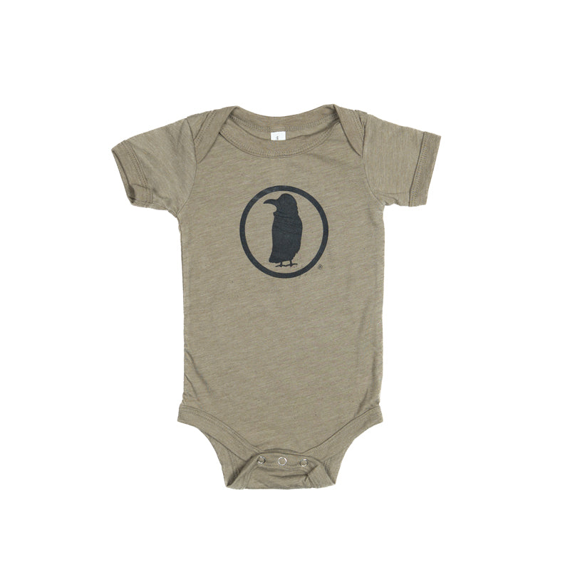 Baby Onesie - Olive Green