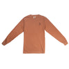 Flavor - Mini Logo Long Sleeve Tee - Burnt Orange