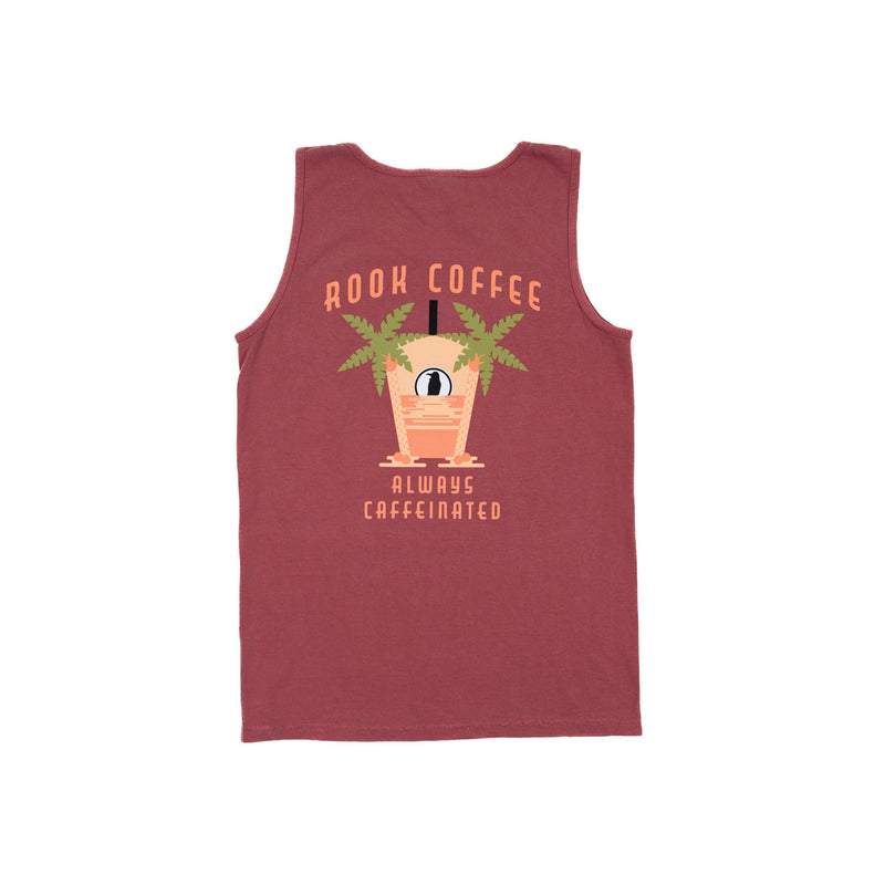 Palm Tree Tank - Crimson