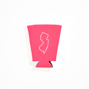 Jersey Koozie - Neon Pink