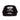 Black trucker hat with white text 'Rook Coffee Racing Team 2010' and racing flags.