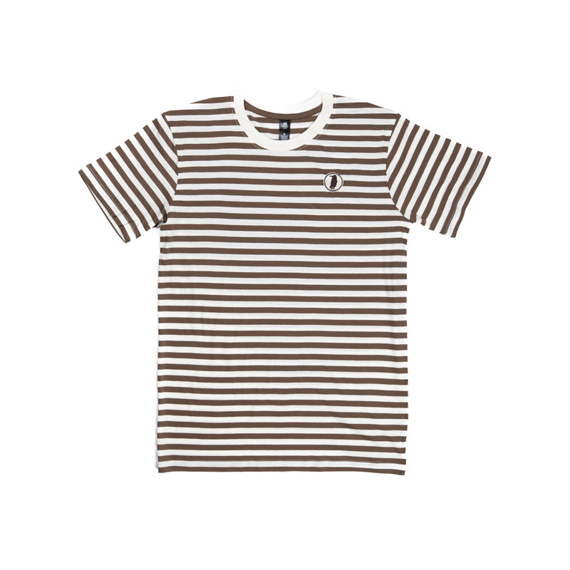 Striped Logo Tee